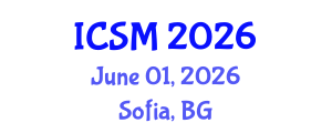 International Conference on Sleep Medicine (ICSM) June 01, 2026 - Sofia, Bulgaria