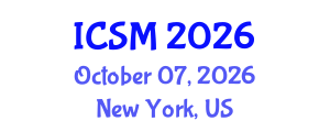 International Conference on Sleep Medicine (ICSM) October 07, 2026 - New York, United States International Conference on Sleep Medicine (ICSM) October 07, 2026 - New York, United States