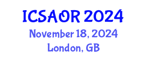 International Conference on Small Animal Oncology and Radiotherapy (ICSAOR) November 18, 2024 - London, United Kingdom