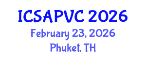 International Conference on Small Animal Pediatrics and Veterinary Care (ICSAPVC) February 23, 2026 - Phuket, Thailand International Conference on Small Animal Pediatrics and Veterinary Care (ICSAPVC) February 23, 2026 - Phuket, Thailand