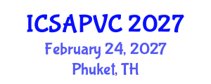 International Conference on Small Animal Pediatrics and Veterinary Care (ICSAPVC) February 24, 2027 - Phuket, Thailand International Conference on Small Animal Pediatrics and Veterinary Care (ICSAPVC) February 24, 2027 - Phuket, Thailand
