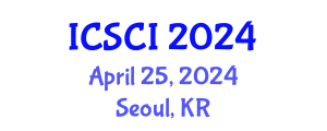 International Conference on Smart Cities and Infrastructure (ICSCI) April 25, 2024 - Seoul, Republic of Korea