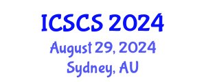 International Conference on Smart Cities and Sustainability (ICSCS) August 29, 2024 - Sydney, Australia