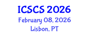 International Conference on Smart Cities and Sustainability (ICSCS) February 08, 2026 - Lisbon, Portugal