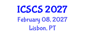 International Conference on Smart Cities and Sustainability (ICSCS) February 08, 2027 - Lisbon, Portugal International Conference on Smart Cities and Sustainability (ICSCS) February 08, 2027 - Lisbon, Portugal