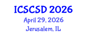 International Conference on Smart Cities and Sustainable Development (ICSCSD) April 29, 2026 - Jerusalem, Israel