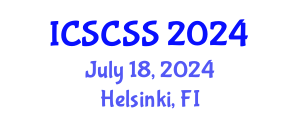 International Conference on Smart Cities and Sustainable Systems (ICSCSS) July 18, 2024 - Helsinki, Finland