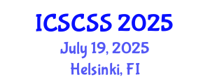 International Conference on Smart Cities and Sustainable Systems (ICSCSS) July 19, 2025 - Helsinki, Finland