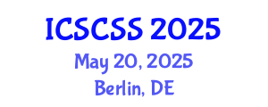 International Conference on Smart Cities and Sustainable Systems (ICSCSS) May 20, 2025 - Berlin, Germany