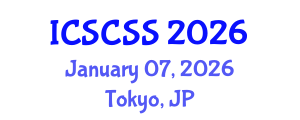 International Conference on Smart Cities and Sustainable Systems (ICSCSS) January 07, 2026 - Tokyo, Japan