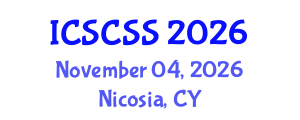 International Conference on Smart Cities and Sustainable Systems (ICSCSS) November 04, 2026 - Nicosia, Cyprus International Conference on Smart Cities and Sustainable Systems (ICSCSS) November 04, 2026 - Nicosia, Cyprus