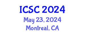 International Conference on Smart Cities (ICSC) May 23, 2024 - Montreal, Canada