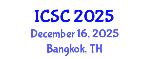 International Conference on Smart Cities (ICSC) December 16, 2025 - Bangkok, Thailand