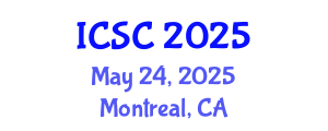 International Conference on Smart Cities (ICSC) May 24, 2025 - Montreal, Canada