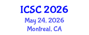 International Conference on Smart Cities (ICSC) May 24, 2026 - Montreal, Canada