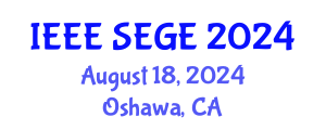 International Conference on Smart Energy Grid Engineering (IEEE SEGE) August 18, 2024 - Oshawa, Canada