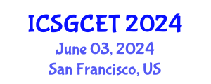 International Conference on Smart Grid and Clean Energy Technologies (ICSGCET) June 03, 2024 - San Francisco, United States