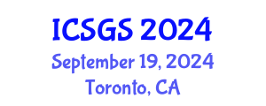 International Conference on Smart Grid Systems (ICSGS) September 19, 2024 - Toronto, Canada