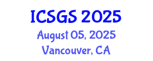 International Conference on Smart Grid Systems (ICSGS) August 05, 2025 - Vancouver, Canada