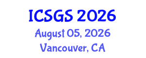 International Conference on Smart Grid Systems (ICSGS) August 05, 2026 - Vancouver, Canada