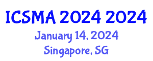 International Conference on Smart Materials Applications (ICSMA 2024) January 14, 2024 - Singapore, Singapore International Conference on Smart Materials Applications (ICSMA 2024) January 14, 2024 - Singapore, Singapore