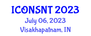 International Conference on Smart Nanotechnologies (ICONSNT) July 06, 2023 - Visakhapatnam, India International Conference on Smart Nanotechnologies (ICONSNT) July 06, 2023 - Visakhapatnam, India