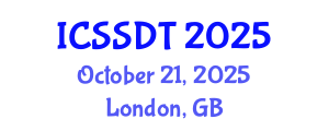 International Conference on Smart Systems, Devices and Technologies (ICSSDT) October 21, 2025 - London, United Kingdom