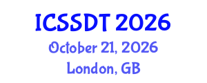 International Conference on Smart Systems, Devices and Technologies (ICSSDT) October 21, 2026 - London, United Kingdom