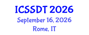 International Conference on Smart Systems, Devices and Technologies (ICSSDT) September 16, 2026 - Rome, Italy