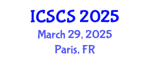 International Conference on Social and Cultural Studies (ICSCS) March 29, 2025 - Paris, France