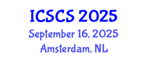 International Conference on Social and Cultural Studies (ICSCS) September 16, 2025 - Amsterdam, Netherlands