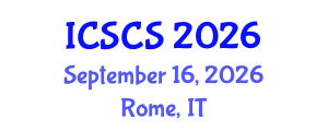 International Conference on Social and Cultural Studies (ICSCS) September 16, 2026 - Rome, Italy