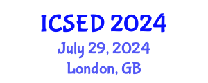 International Conference on Social and Economic Development (ICSED) July 29, 2024 - London, United Kingdom