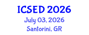 International Conference on Social and Economic Development (ICSED) July 03, 2026 - Santorini, Greece