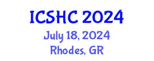 International Conference on Social and Humanistic Computing (ICSHC) July 18, 2024 - Rhodes, Greece