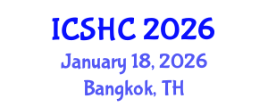 International Conference on Social and Humanistic Computing (ICSHC) January 18, 2026 - Bangkok, Thailand