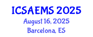 International Conference on Social Anthropology, Ethnic and Migration Studies (ICSAEMS) August 16, 2025 - Barcelona, Spain