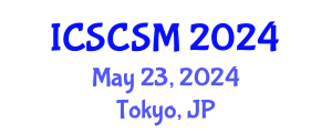 International Conference on Social Conflict and Social Movements (ICSCSM) May 23, 2024 - Tokyo, Japan