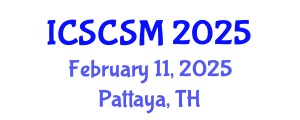 International Conference on Social Conflict and Social Movements (ICSCSM) February 11, 2025 - Pattaya, Thailand