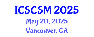 International Conference on Social Conflict and Social Movements (ICSCSM) May 20, 2025 - Vancouver, Canada