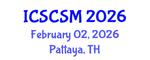 International Conference on Social Conflict and Social Movements (ICSCSM) February 02, 2026 - Pattaya, Thailand International Conference on Social Conflict and Social Movements (ICSCSM) February 02, 2026 - Pattaya, Thailand