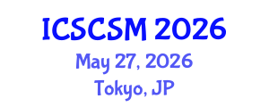 International Conference on Social Conflict and Social Movements (ICSCSM) May 27, 2026 - Tokyo, Japan