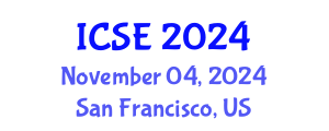 International Conference on Social Economy (ICSE) November 04, 2024 - San Francisco, United States