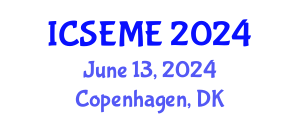 International Conference on Social, Education and Management Engineering (ICSEME) June 13, 2024 - Copenhagen, Denmark