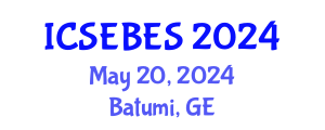International Conference on Social, Educational, Behavioral and Economic Sciences (ICSEBES) May 20, 2024 - Batumi, Georgia