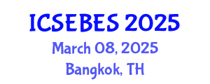 International Conference on Social, Educational, Behavioral and Economic Sciences (ICSEBES) March 08, 2025 - Bangkok, Thailand
