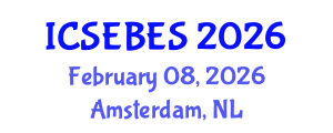 International Conference on Social, Educational, Behavioral and Economic Sciences (ICSEBES) February 08, 2026 - Amsterdam, Netherlands