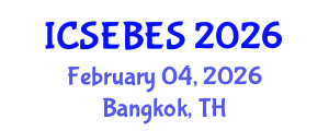 International Conference on Social, Educational, Behavioral and Economic Sciences (ICSEBES) February 04, 2026 - Bangkok, Thailand