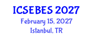 International Conference on Social, Educational, Behavioral and Economic Sciences (ICSEBES) February 15, 2027 - Istanbul, Turkey International Conference on Social, Educational, Behavioral and Economic Sciences (ICSEBES) February 15, 2027 - Istanbul, Turkey