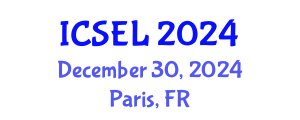 International Conference on Social Emotional Learning (ICSEL) December 30, 2024 - Paris, France